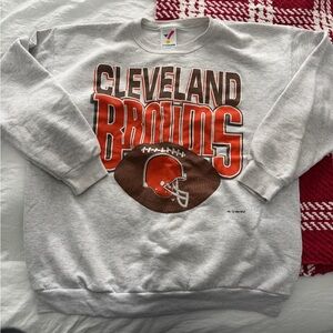 Vintage 1993 Cleveland Browns Gray Sweatshirt